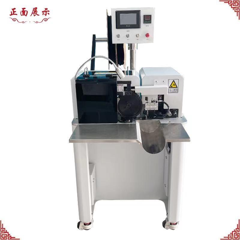 在線打碼熱縮自動一體機 熱縮管自動上料切料烘烤印字機 號碼管自動套管打印機